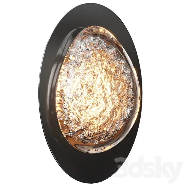 Wall lamp EVIAN WALL Lampatron 3ds Max