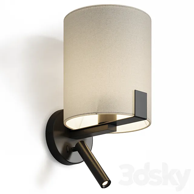 Wall lamp Faro Barcelona NILA with reading room 3ds Max