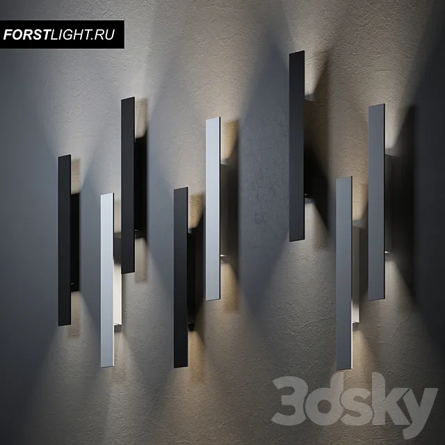 Wall lamp Forstlight Next 3DSMax File