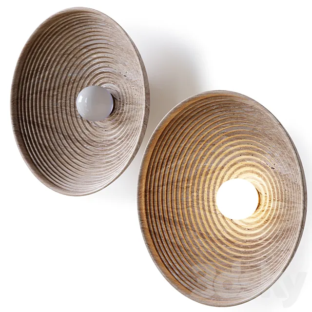 Wall lamp Japan 3ds Max