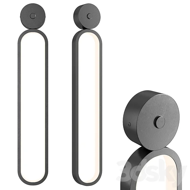 Wall lamp LUMION APOLLO 3ds Max