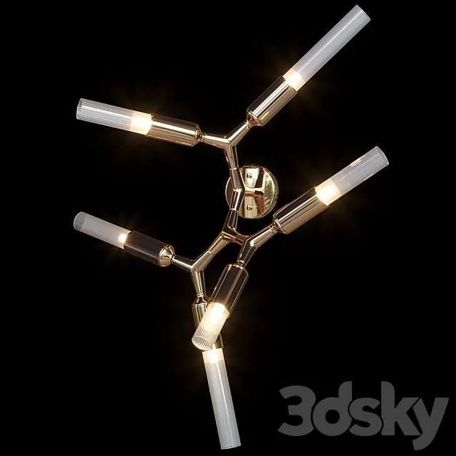 Wall lamp Luxxu – SHARD WALL 3ds Max