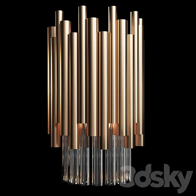 Wall lamp MAYTONI Coliseo MOD135WL-01BS 3ds Max