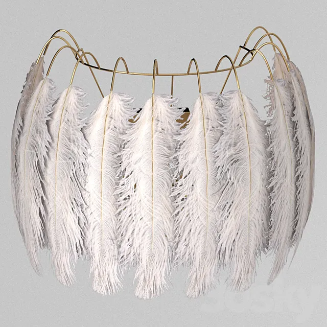Wall lamp Mineheart FEATHER 3DSMax File