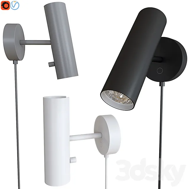 Wall lamp Nordlux MIB 6 3ds Max