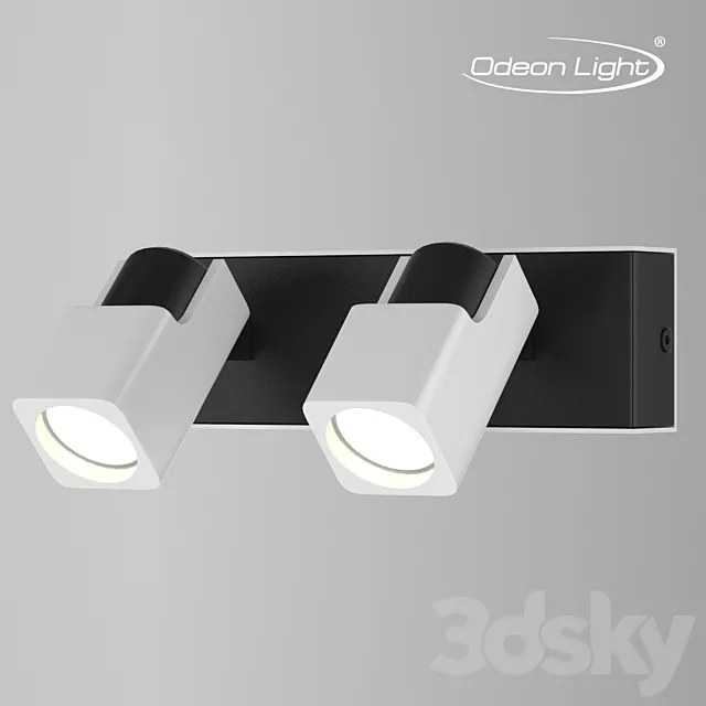 Wall lamp ODEON LIGHT 3491 _ 2W DARAVIS 3DS Max Model