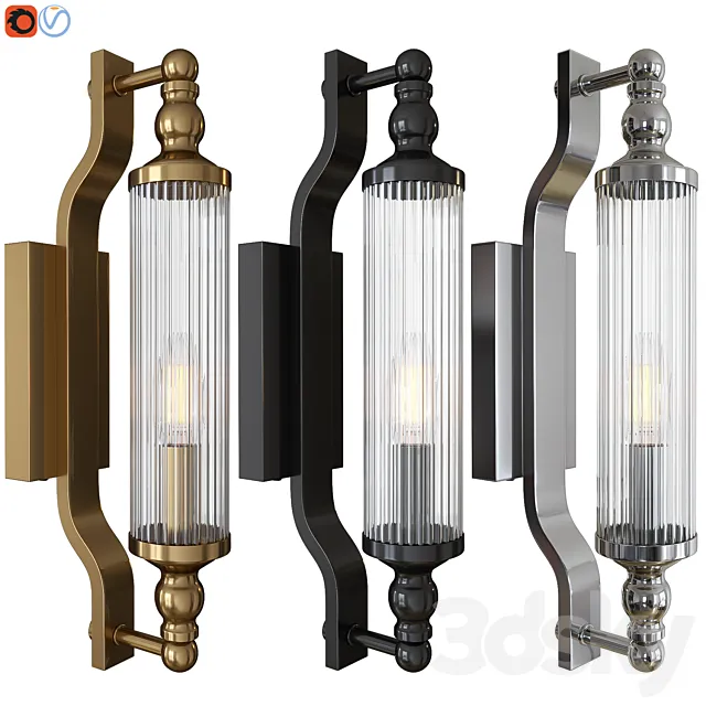 Wall lamp Odeon Light Tolero 4943_1W 3ds Max