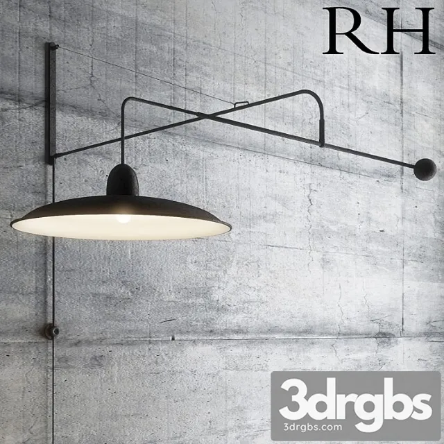 Wall Lamp Rh 3dsmax Download