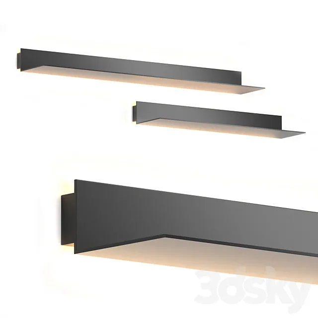 Wall lamp Shelf by Forstlight 3DSMax File