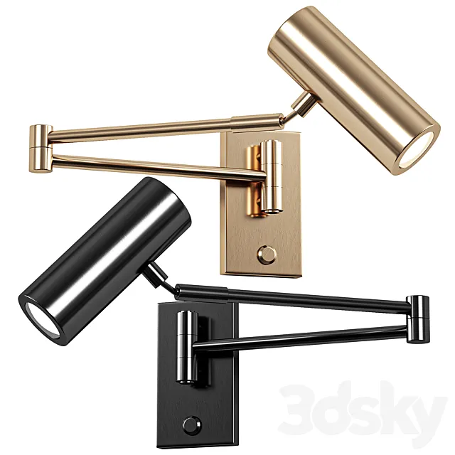 Wall lamp VALLBO LUX 3ds Max
