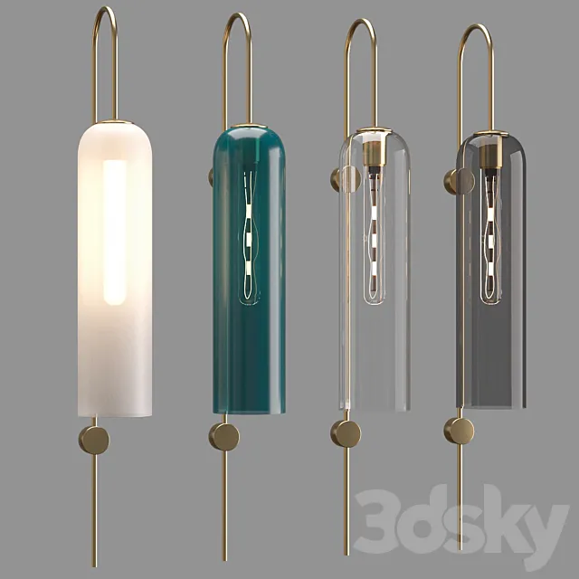 Wall lamp with Aliexpress 011 3DSMax File