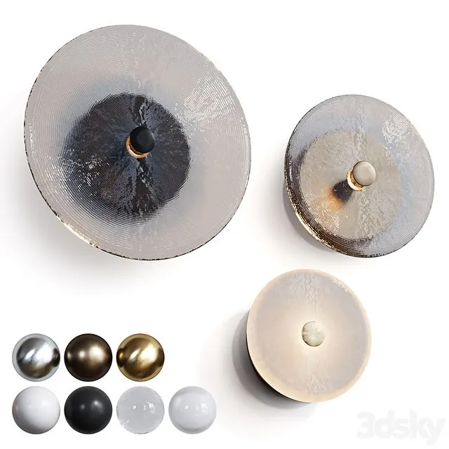 Wall lamps CORAL from Soktas 3dsMax Model