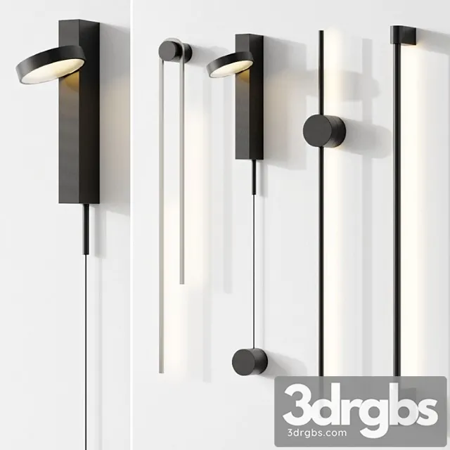 Wall lamps set