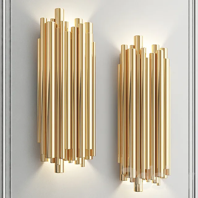 Wall Light at sight 3ds Max