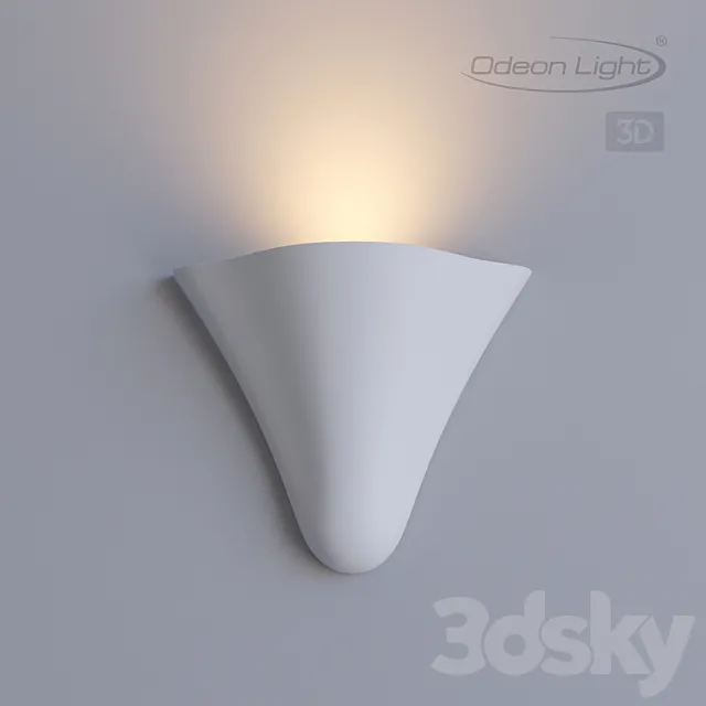 Wall light ODEON LIGHT 3846 _ 12WL PAMUKKALE 3DS Max Model