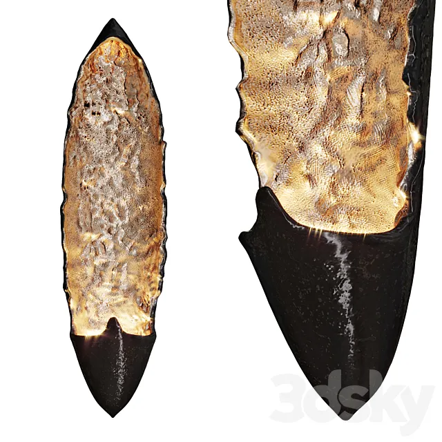 Wall Light ROOK Vetvistore 3ds Max