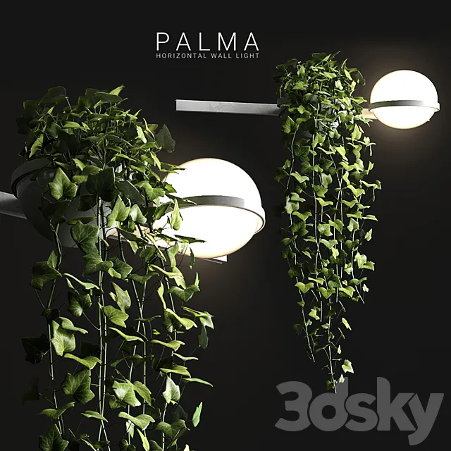 Wall light Vibia Palma 3702 3DSMax File