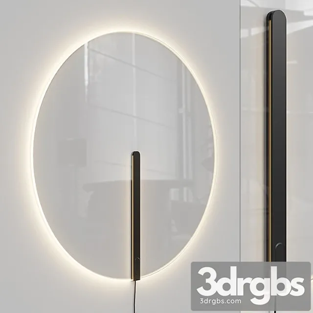 Wall lights vibia guise (2 sizes). 3dsmax Download