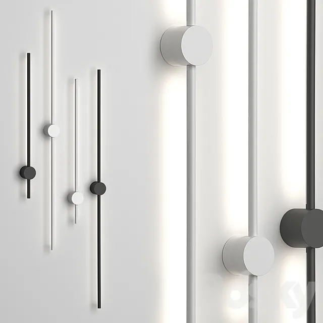 Wall Line Sconce 3DSMax File