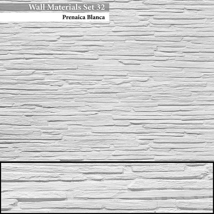 Wall Materials Set 32 3DS Max