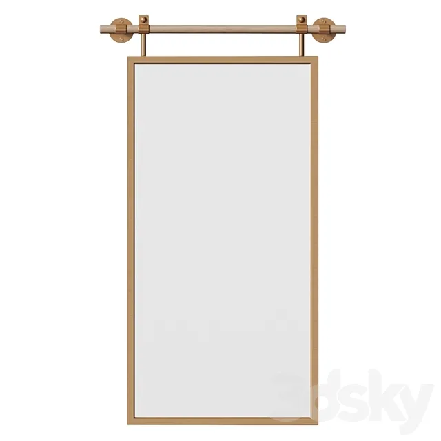 Wall Mirror by Pottery Barn 3ds Max