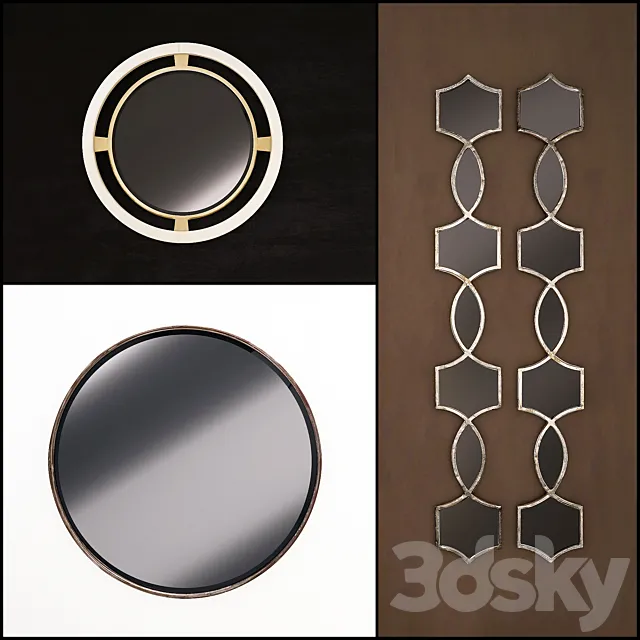 Wall mirror (Collection ?9) 3DSMax File