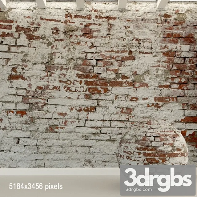 Wall. old brick. 94 3dsmax Download