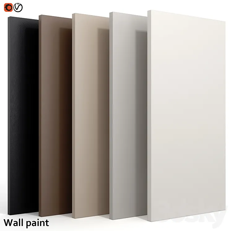 Wall paint 3DS Max Model