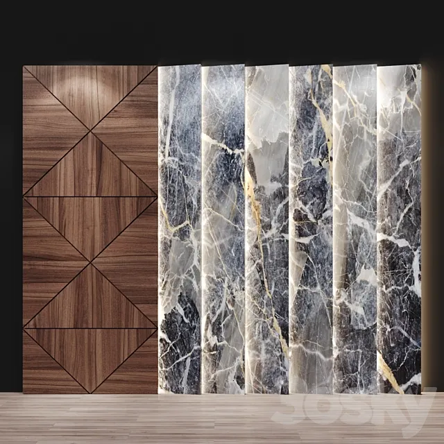 Wall Panel 05 3ds Max