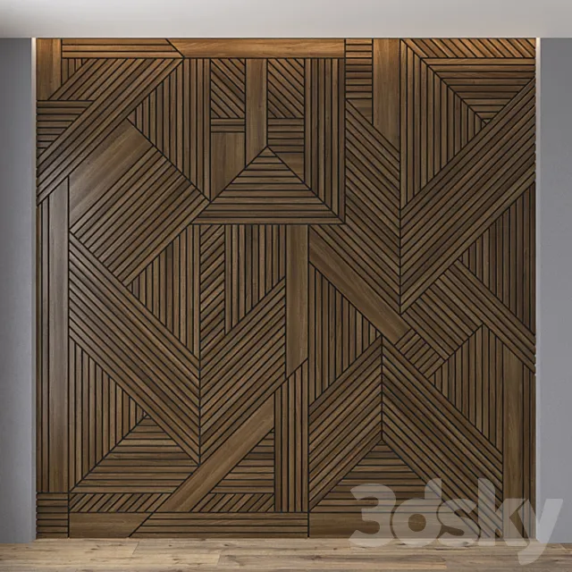 Wall panel 06 3DS Max Model