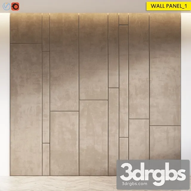 Wall panel 1 3dsmax Download