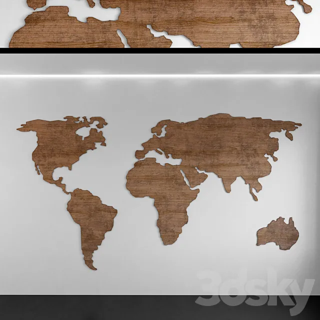 Wall Panel 157 3ds Max