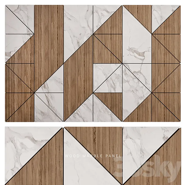 Wall Panel 18 3ds Max