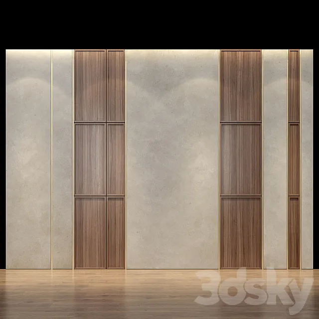 Wall Panel 30 3DS Max Model