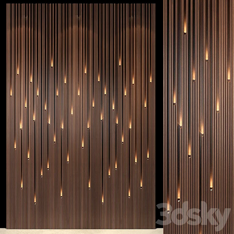 Wall Panel 37 3DS Max