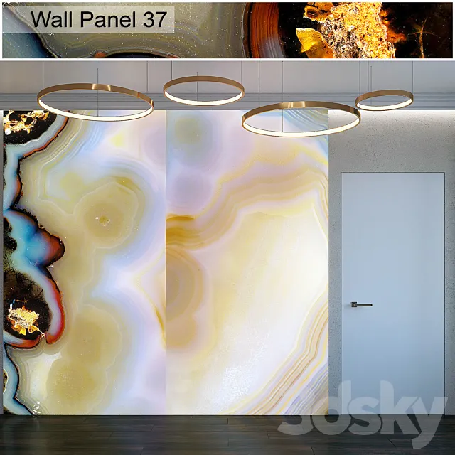 Wall Panel 37 3DSMax File