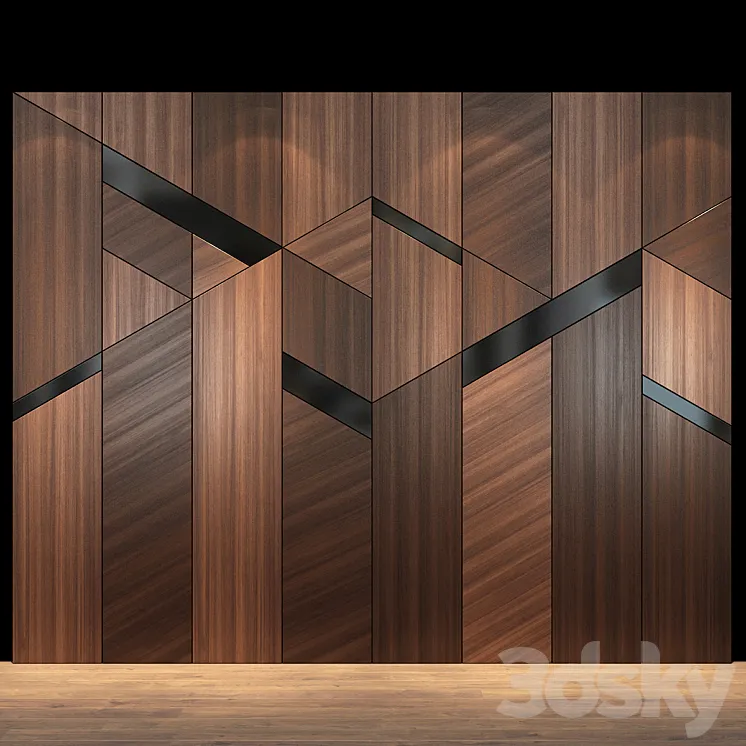 Wall Panel 38 3DS Max