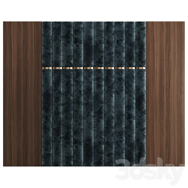 Wall panel 3ds Max