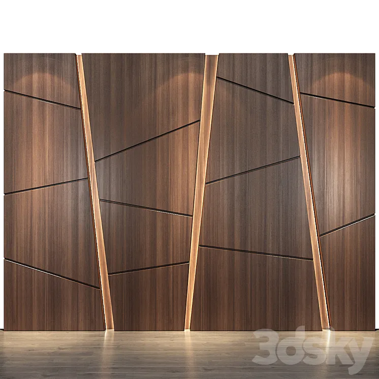 Wall Panel 41 3DS Max