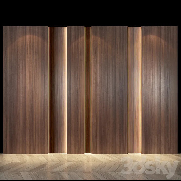 Wall Panel 49 3DS Max