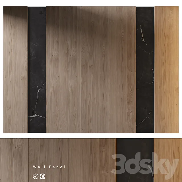 Wall Panel | 5 3ds Max