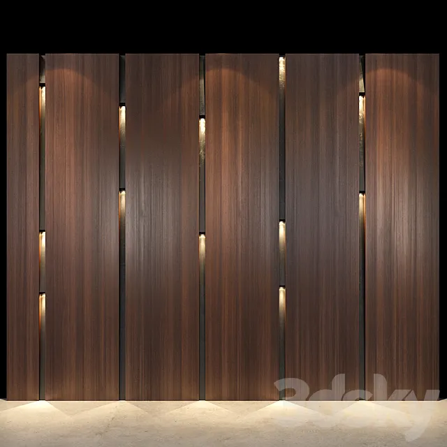 Wall Panel 53 3ds Max