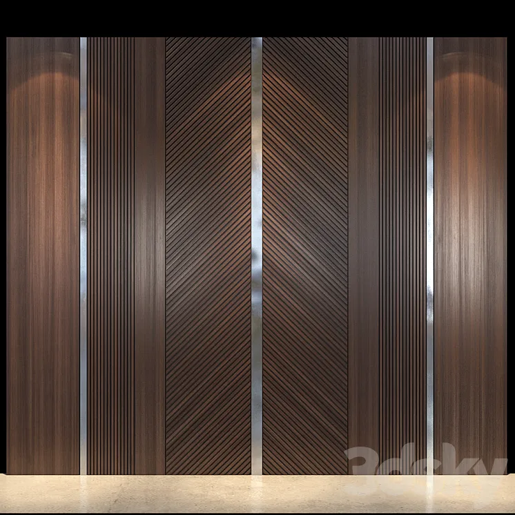 Wall Panel 57 3DS Max
