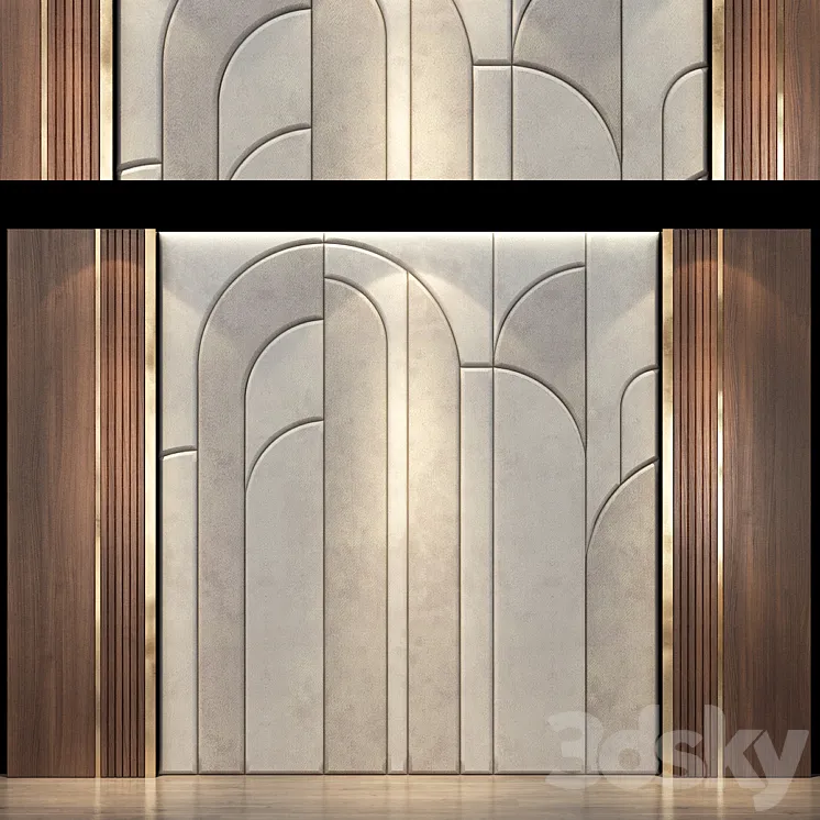 Wall Panel 77 3DS Max