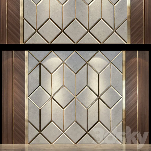 Wall Panel 78 3ds Max