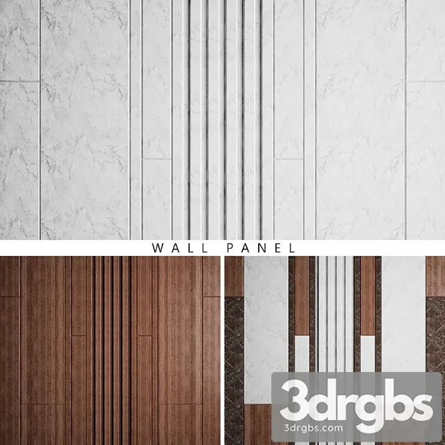 Wall panel 8 3dsmax Download