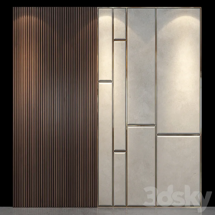 Wall Panel 82 3DS Max