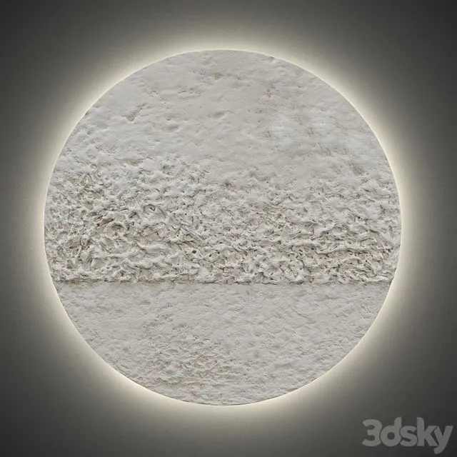 Wall panel by Tayga Design studio 3dsMax Model