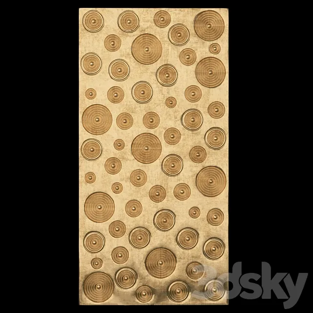 wall panel decorative 3DS Max Model