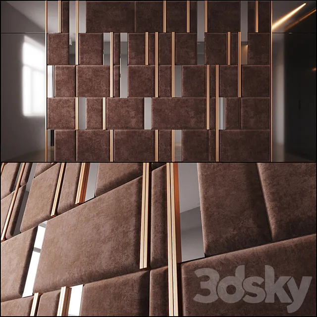 Wall Panel | Headboard 3DS Max Model